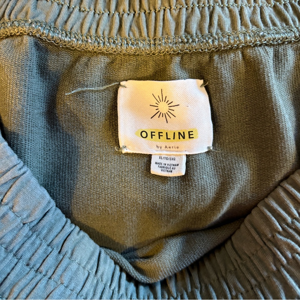 OFFLINE BY AERIE | Green Mini Skirt